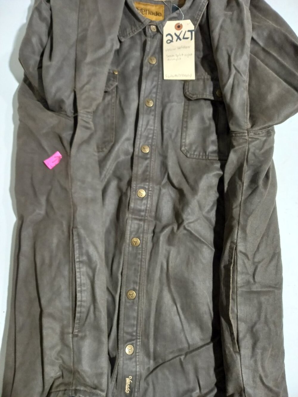 Bountyman Concealed Carry Shirt Jacket - Brown | 2XLT - Picture 6 of 8